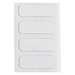 Electrostatic Dissipative Labels, Low Profile, B768, 0.2" x 0.5" 10000 per Roll